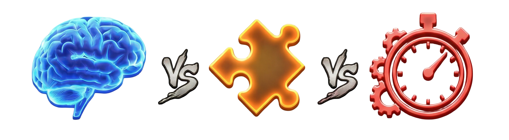 Mind versus puzzle and timer